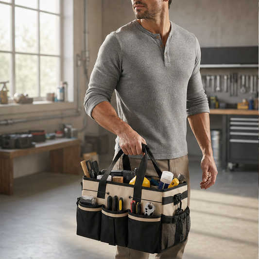Multi-Functional Storage Organizer Tote Bag lifestyle