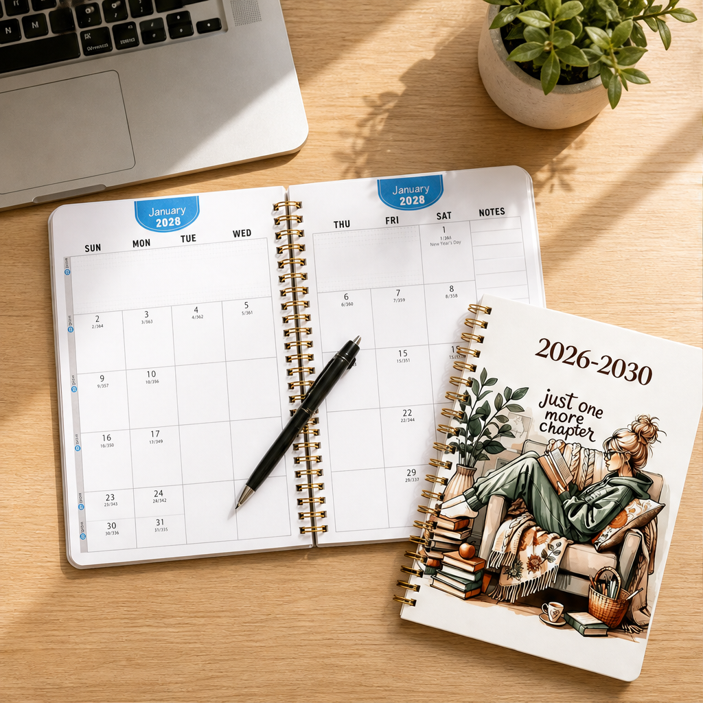 2026-2030 Five-Year Monthly Planner - Spiral-Bound Long-Term Organizer lifestyle
