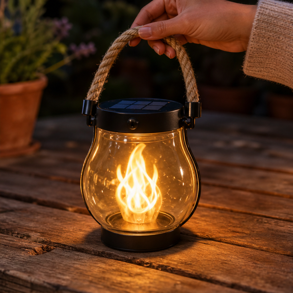 Solar Flame Lantern lifestyle