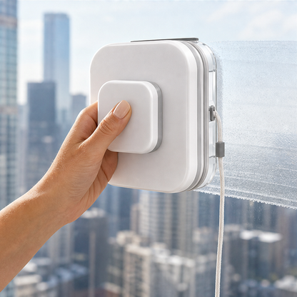 Lilleget Magnetic Window Cleaner lifestyle