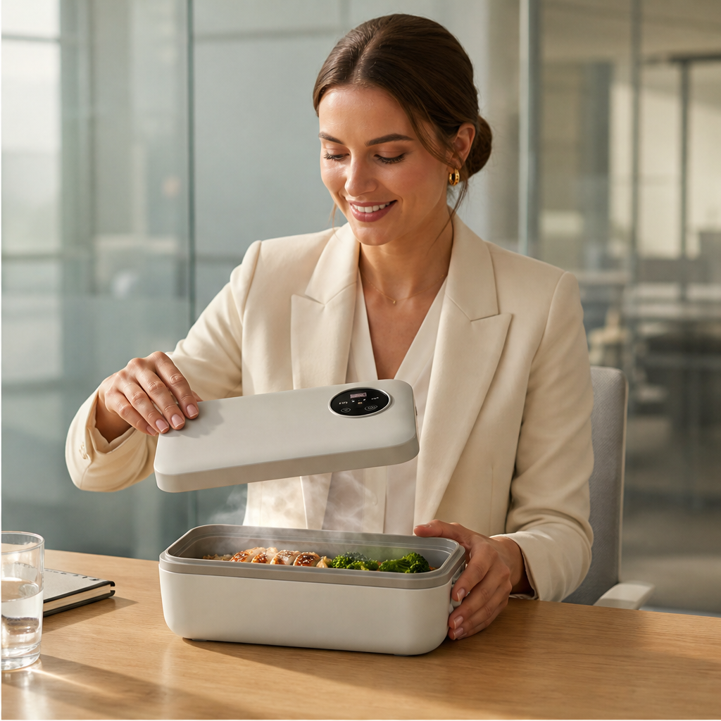 Portable Electric Heating Lunch Box, 900 ml lifestyle