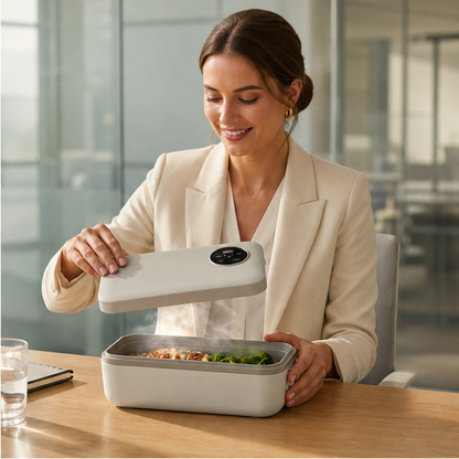 Portable Electric Heating Lunch Box, 900 ml lifestyle
