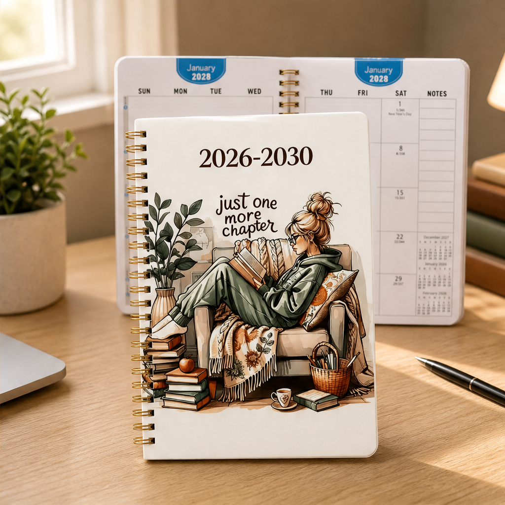 2026-2030 Five-Year Monthly Planner - Spiral-Bound Long-Term Organizer lifestyle