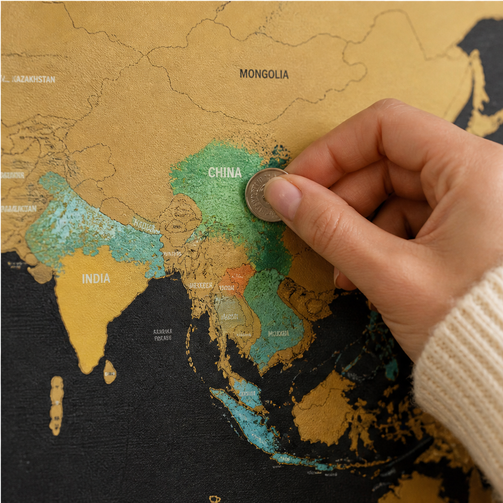 Scratch Off World Map Travel Journal lifestyle