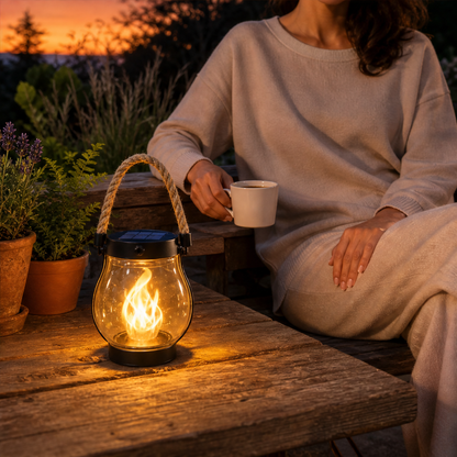 Solar Flame Lantern lifestyle