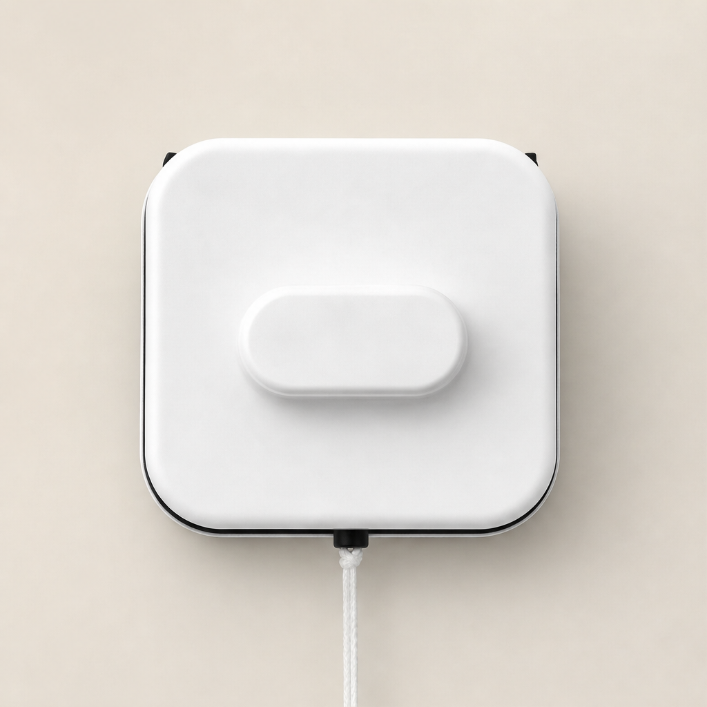 Magnetic Window Cleaner White