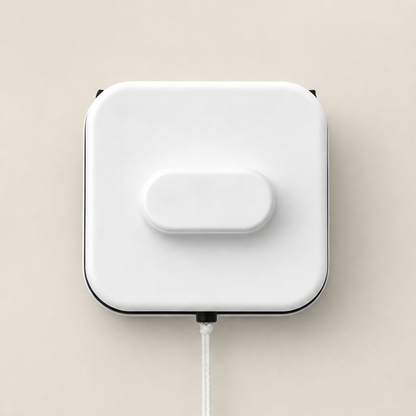 Magnetic Window Cleaner White