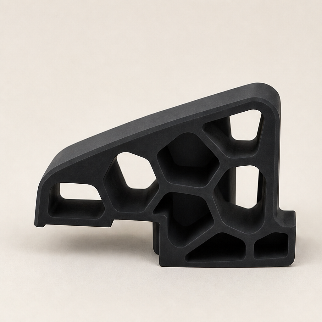 Sliding Door Track Stopper Black