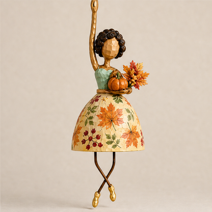 Dancing Lady Hanging Bell Decoration Autumn