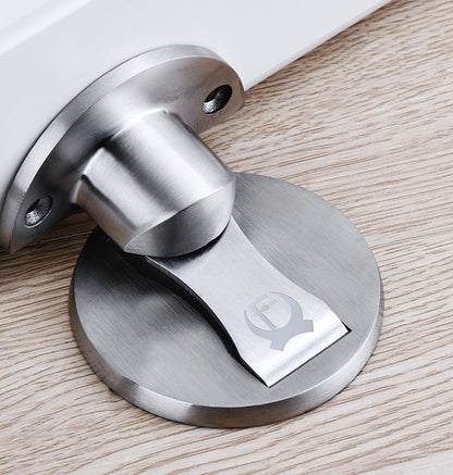 Magnora - Magnetic Door Stop, Stainless Steel