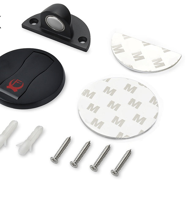 Magnora - Magnetic Door Stop, Stainless Steel