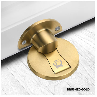 Magnora magnetic door stop - brushed gold