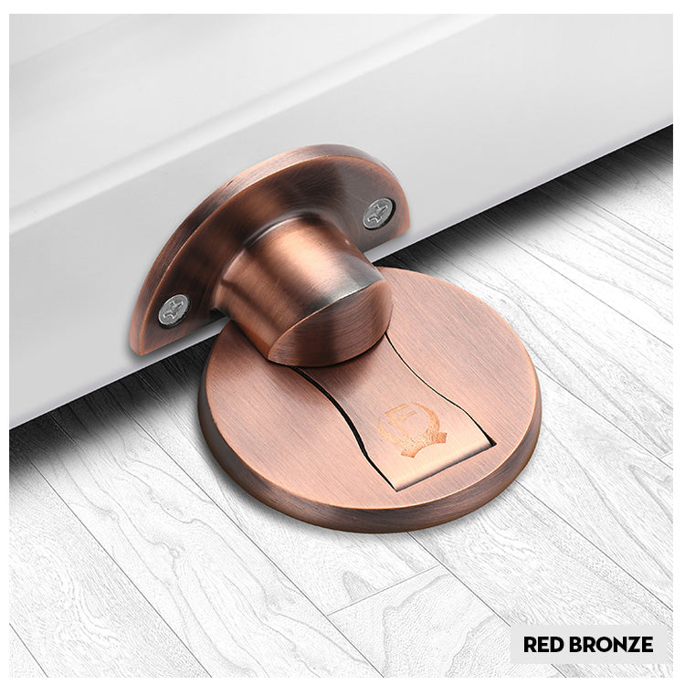 Magnora magnetic door stop - red bronze