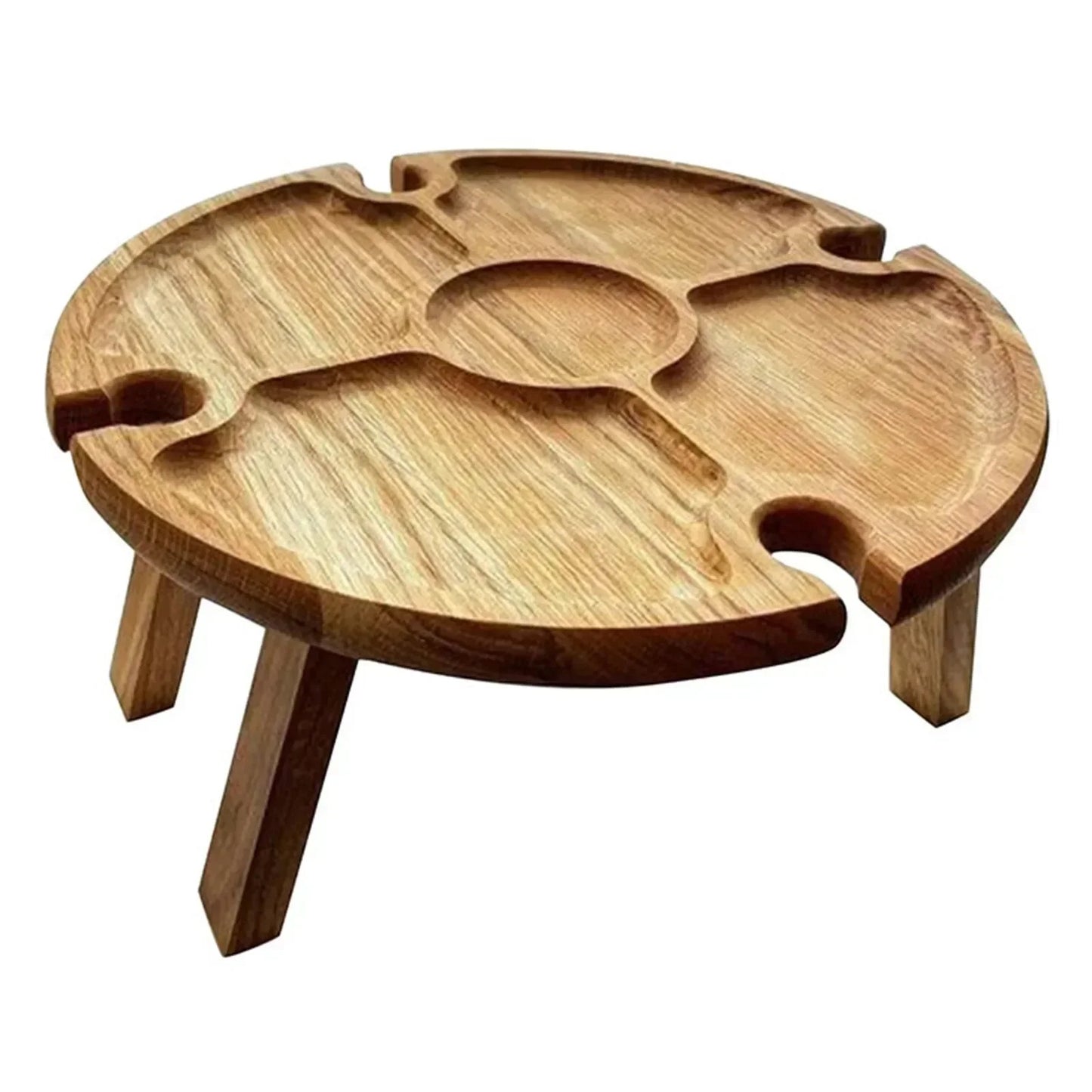 Vinetta - Folding Wooden Wine Table